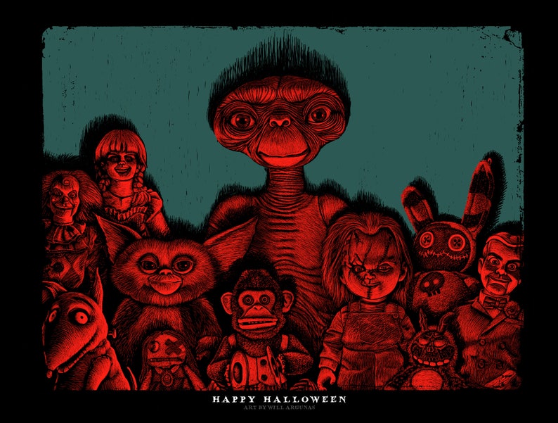 E.T. Movies POSTER I by Will Argunas image 2