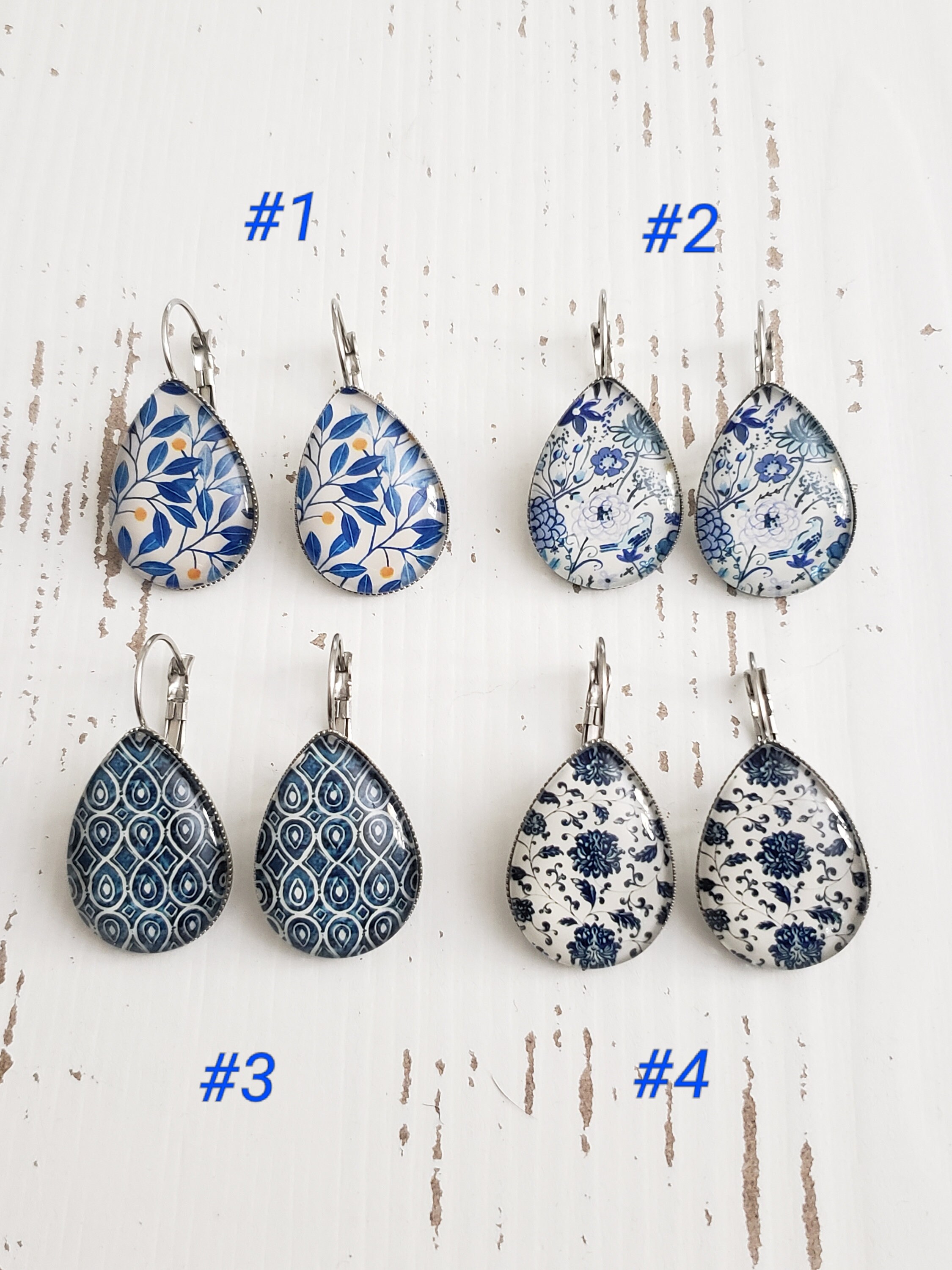 Surgical steel 2024 drop earrings