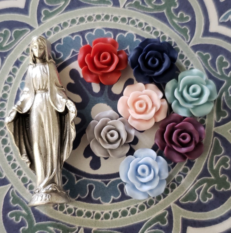 Miraculous medal necklace Silver Miraculous medal Catholic Miraculous medal Catholic jewelry Silver necklaces for women Catholic medal Medal