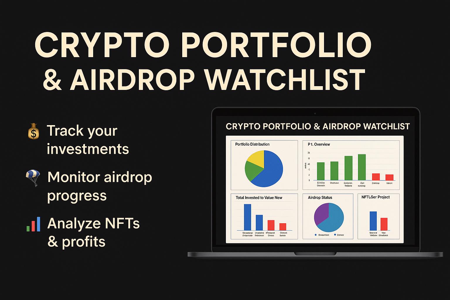 Crypto Portfolio + Airdrop Tracker