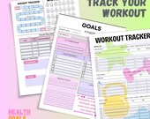 Weight Loss Tracker Editable  Fitness Planner Goals Tracking  Healthy Habits Log  Instant Download PDF