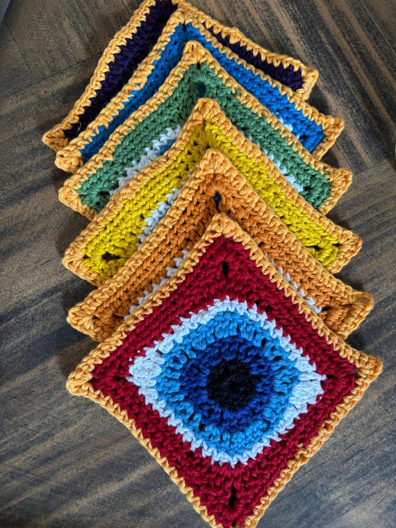 Evil Eye Coasters