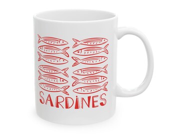 Sardine Enthusiast Mug Sardines Lover Cup
