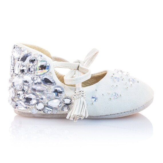 crystal covered shoes