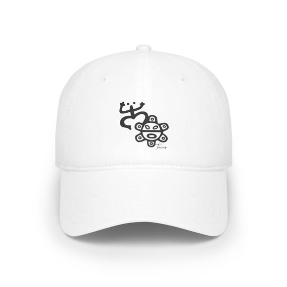 Sun Art Low Profile Baseball Cap, Puerto Rican Taino Design Hat, Ethnic Baseball Cap, Tribal Cap, Caribbean Sun Hat, Taino Sun Baseball Cap