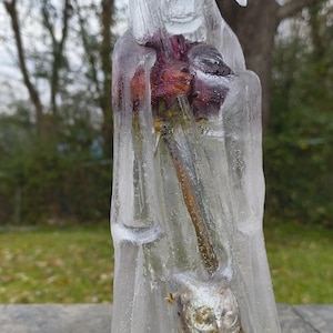 8" Santa muerte statue