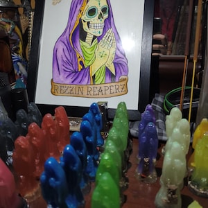 3&quot; Santa Muerte statues