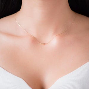 Dainty Snake Necklace 9K Gold & 925 Sterling Silver: Minimalist Serpent Pendant, Delicate Layering Necklace, Elegant Gift, Everyday Jewelry