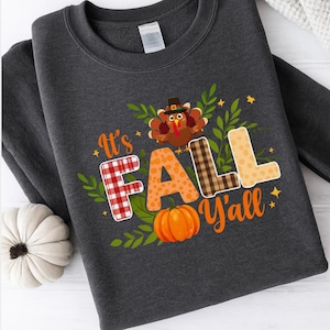 It&#39;s Fall Y&#39;all Comfort Colors Shirt, Pumpkin Spice Thanksgiving Shirt, Fall Shirt, Pumpkin Spice Shirt, Pumpkin Season Shirt