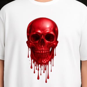 Skull T-Shirt | Skeleton Shirts | Gothic Streetwear | Skull Shirt | Goth Gifts | Skull Graphic Tee | Horror Art Shirt | Skull Funny Shirt