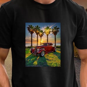 Hot Rod T-Shirt, Vintage hot rod t shirt, Vintage Car Shirt, Retro Car shirt, Classic Car Shirt, Rat Rod t shirt, Hotrod Tee, Car Lover Gift