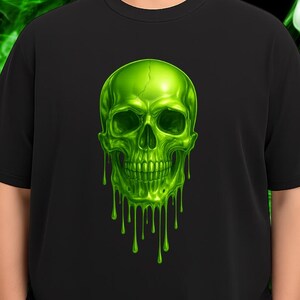 Skull T-Shirt | Skeleton Shirts | Gothic Streetwear | Skull Shirt | Goth Gifts | Skull Graphic Tee | Horror Art Shirt | Skull Funny Shirt