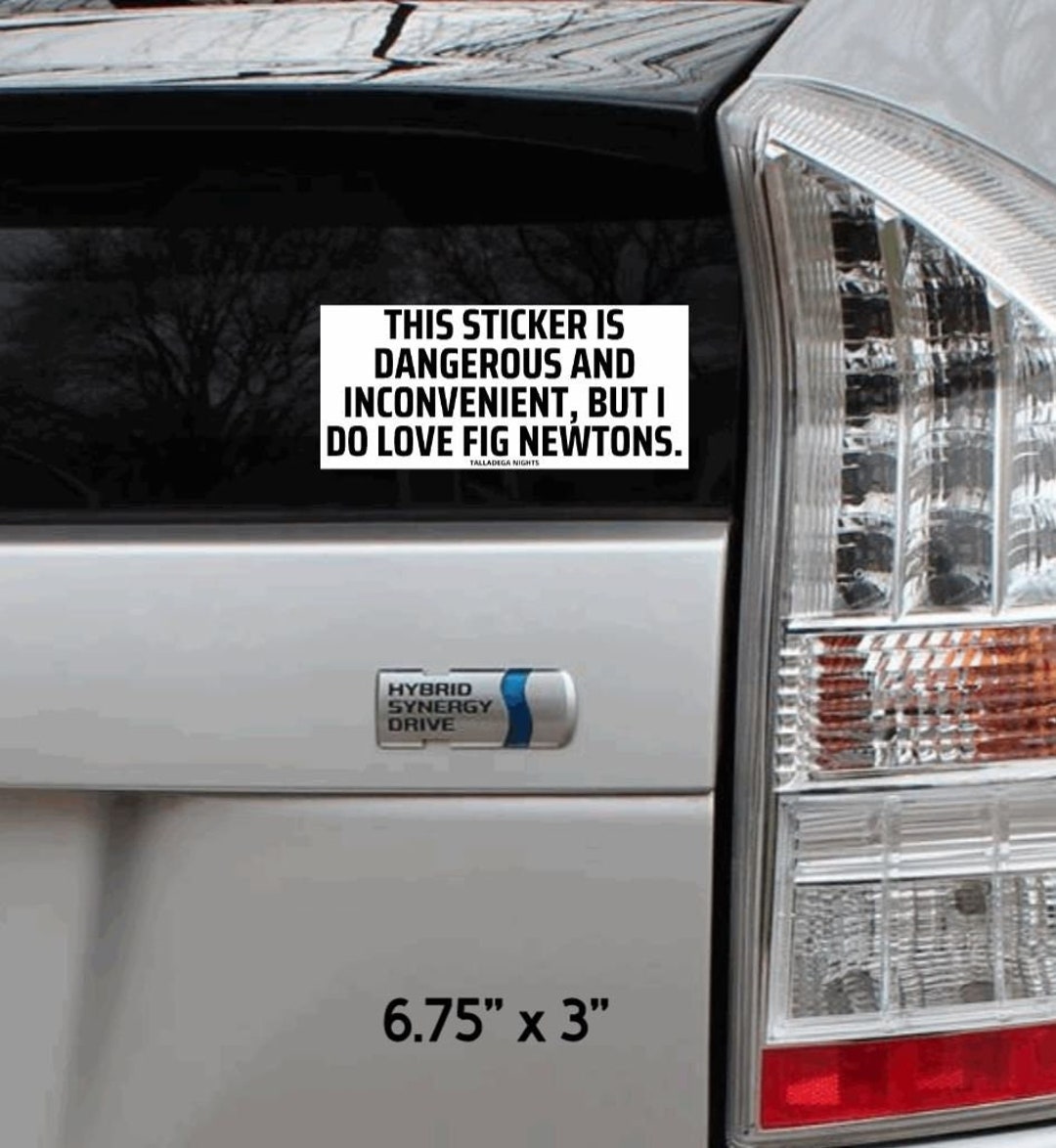 Talladega Nights Vinyl Sticker - Etsy