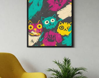 Kattengezichten maken