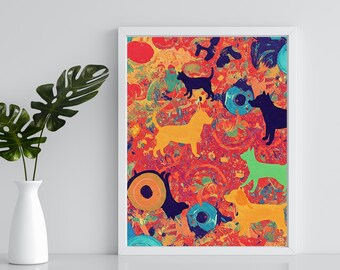 Ying en Yang hond en kat