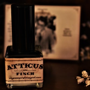 ATTICUS FINCH - Artisan Earl Grey Tea | Bergamot + Woods, Earl Grey, Cedar, Musk, Orris Root, Vanilla, orange blossom / nerdy unique | Tea
