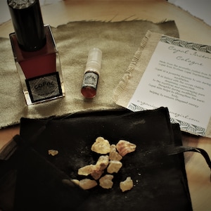 Mayan COPAL INCENSE |\ MEN &#39;s Organic Cologne |\ Natural Cologne // Brother Gift // Fathers day gift \| Gift for boyfriend