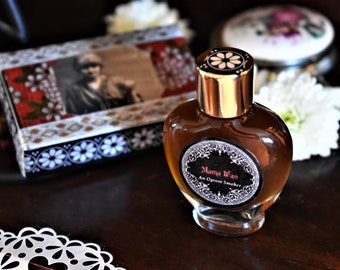 Mama Was an Opium Smoker - Artisan Perfume Mandarin, Cedarwood, Vanilla Bourbon, Spicy, Dark, Vegan perfume |\ Opium Den / unique gift