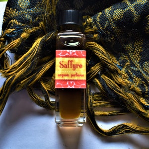 SAFFYRE |= Bio Sargol Safran, Schwarze Johannisbeere, Rose, Henna |/ Einzigartiges Geschenk für Sie und Ihn