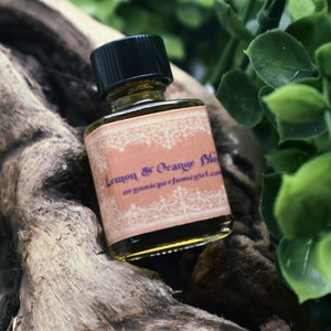 Lemon Blossom Perfume - Organic Perfume - Hand made perfume //  Artisan Natural Perfume // Gift for her