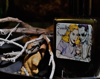 ZOMBIE SUNDAE - Parfum Botanique Artisan /| Parfum Halloween /| Végétalien et sans cruauté envers les animaux |\ Cadeau pour elle/lui \ Parfum unisexe et non sexiste