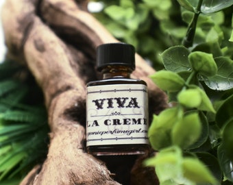 VIVA LA CREME - Artisan Men's Natural Cologne | Burning Orchids, Firewood, Hay / nerdy and unique | Vanilla Fire Cologne