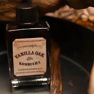 VANILLA OAK KOMBUCHA |= Bio Parfüm/Agarholz Köln |=Oud // Einzigartiges Geschenk // Vatertag // Unisex Geschenk |~ Maskulin