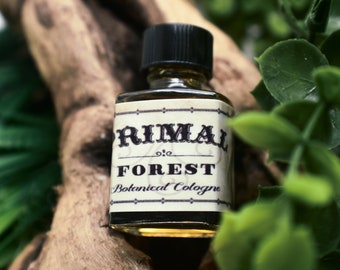 PRIMAL FOREST Artisan Natural Cologne / vegan / Forest Cologne |\ vegan gift |\ unique gift |\ Perfect gift for him |\ gift for boyfriend