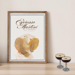 Espresso Martini Was Here - Opcja wydruku artystycznego 1
