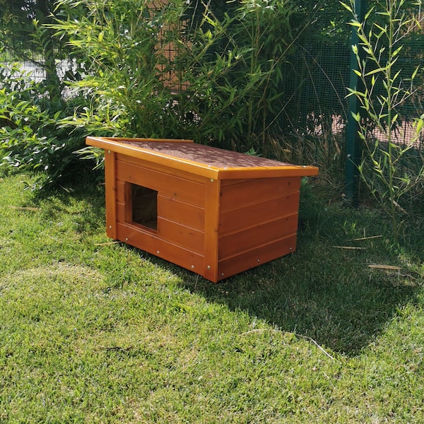 Outdoor Cat House Etsy UK