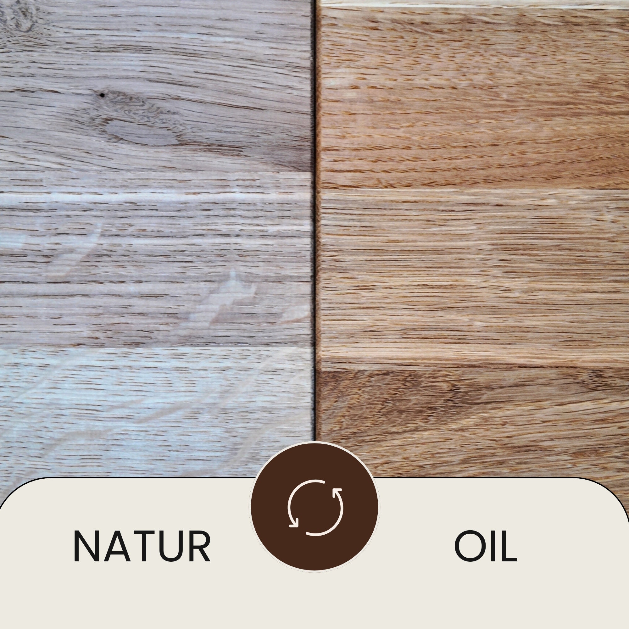 Pannello In Legno Di Quercia Per Kallax IKEA - 2 Cm Spessore, Antiscivolo, Per Upcycling