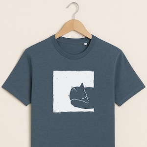 T-shirt unisex con motivo Fox in a Box – Nachhaltig, Fair, Vegan, Bio-Baumwolle
