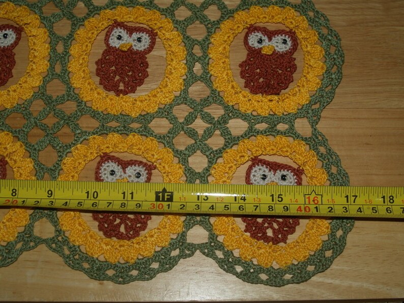 Owl See You Around Crochet Owls Doily Pattern Etsy