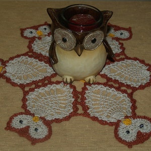 Crochet Owl - Owls Doily Pattern - Etsy