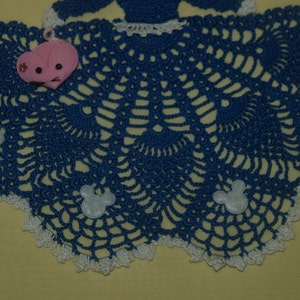 Kitty Cat Girl Doily Crochet Pattern image 5