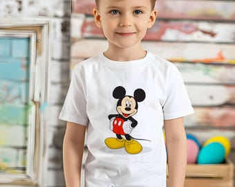 Disney Mickey & Friends Mickey Mouse Vintage Portrait Shirt, Mickey Minnie Donald Daisy Classic Pose Shirt, Disneyland Family Matching Shirt