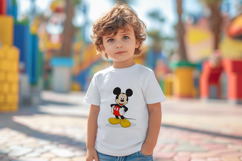 Disney Mickey & Friends Mickey Mouse Vintage Portrait Shirt, Mickey Minnie Donald Daisy Classic Pose Shirt, Disneyland Family Matching Shirt image 3