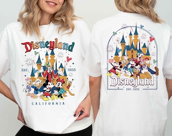 Disney Family Trip Shirt, Disneyland California T-shirt, Disney Magic Castle Sweatshirt, Disneyland Trip Sweater, Mickey and Friends Shirt
