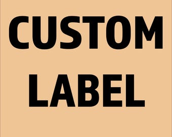 Custom Label, Exstra Services, Extra Payment