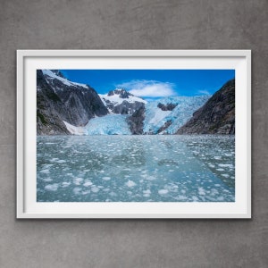 Alaskan Landscape | Fine Art Photography Print | Glacier Photography | Alaska Wall Art | Alaskan Decor | Glacier Art Print