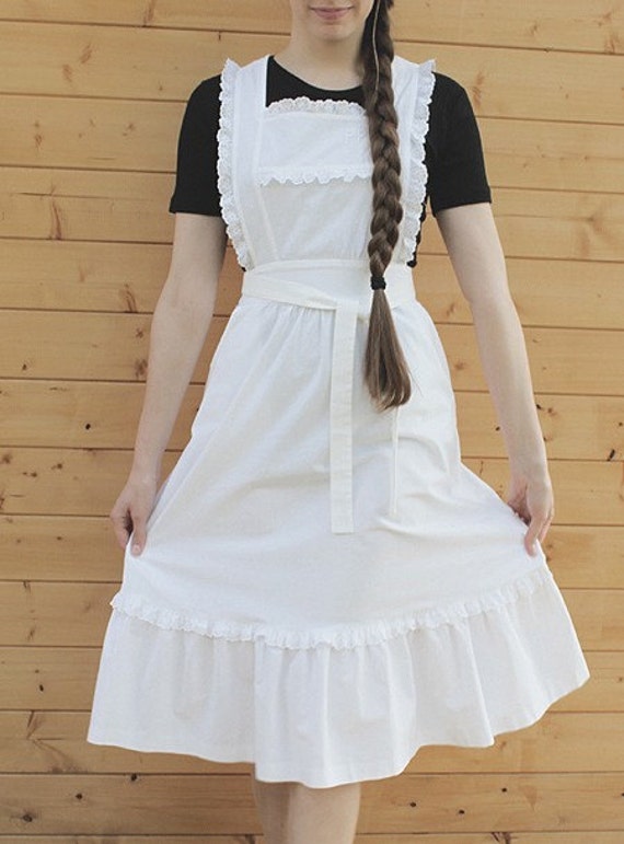 Items similar to White vintage 70s dress by designer Pia ja Paula from ...