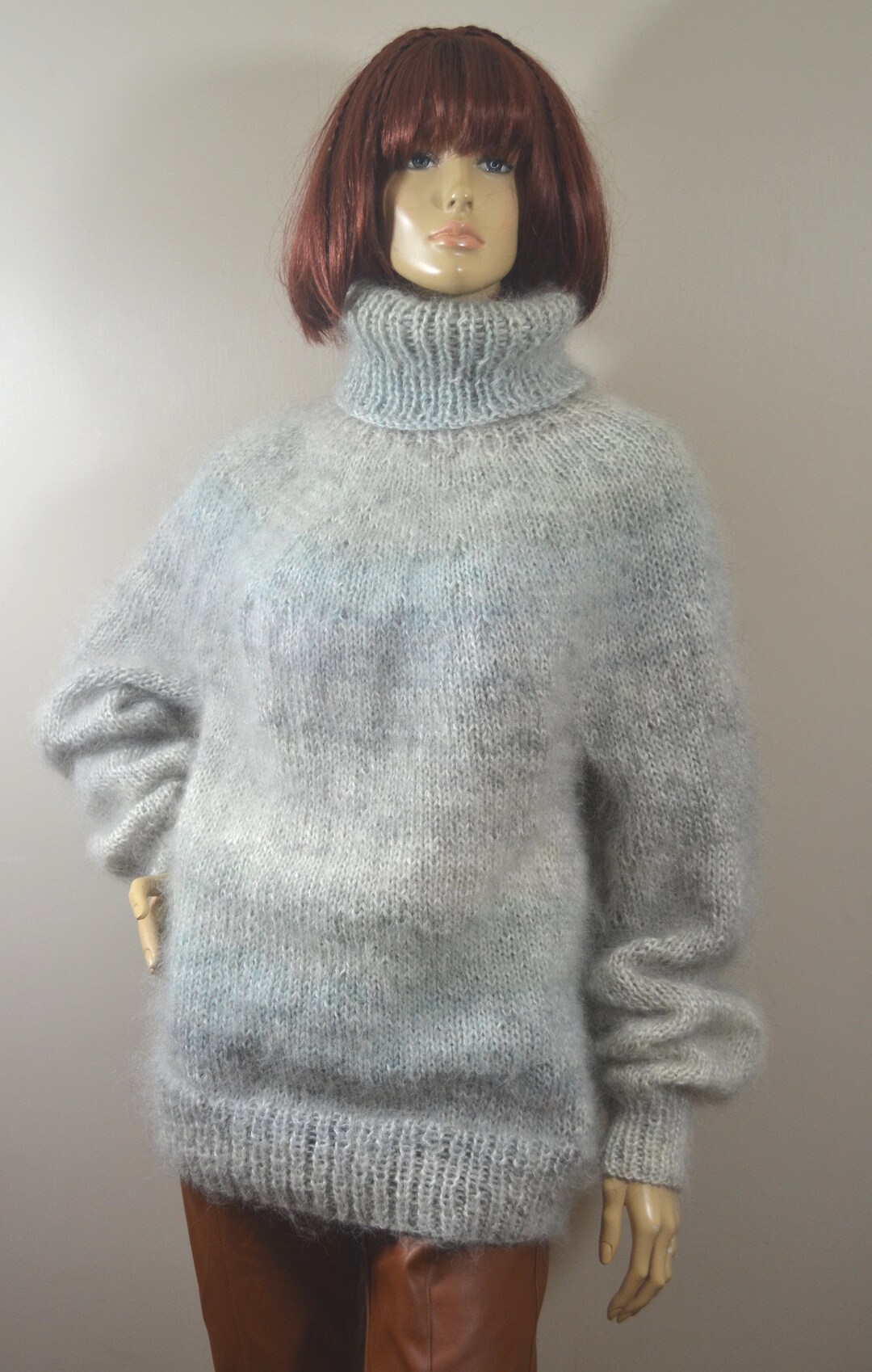 Alpaca turtleneck sweater