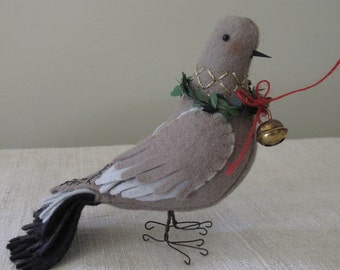 PDF DOWNLOAD DIY - The Friendly Pigeon Ornament Pattern by cheswickcompany