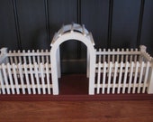 Custom Handmade Heirloom tabletop ARBOR PLANTER by cheswickcompany