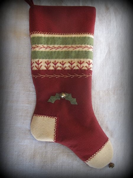 Nordic Sock Christmas Past Stocking Collection KIT by | Etsy