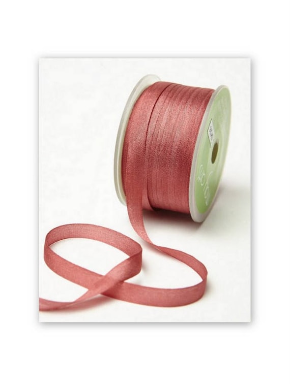 1/4 Inch Light Pink Satin Ribbon 100 Yards