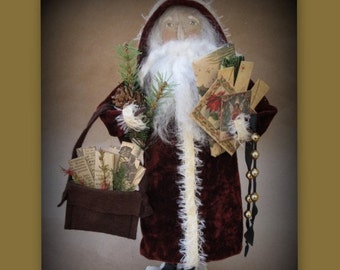 DIY PATTERN - Christmas Santa Postman by cheswickcompany