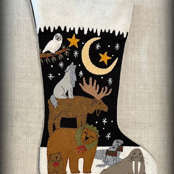 PDF DOWNLOAD DIY Yuletide from the Yukon Stocking by cheswickcompany