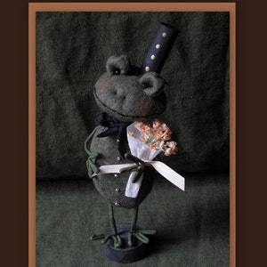 DESCARGAR PDF DIY - Patrón de rana Patricio el Dapper por cheswickcompany