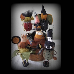 DIY PATTERN - Trick or Treaters GROUP 5 by cheswickcompany